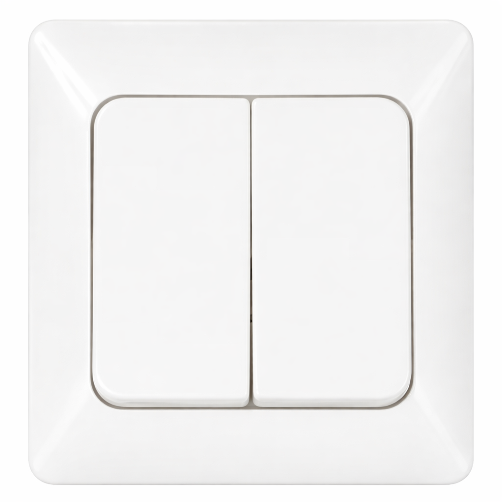 Strömbrytare Infälld/Utanpåliggande 230V