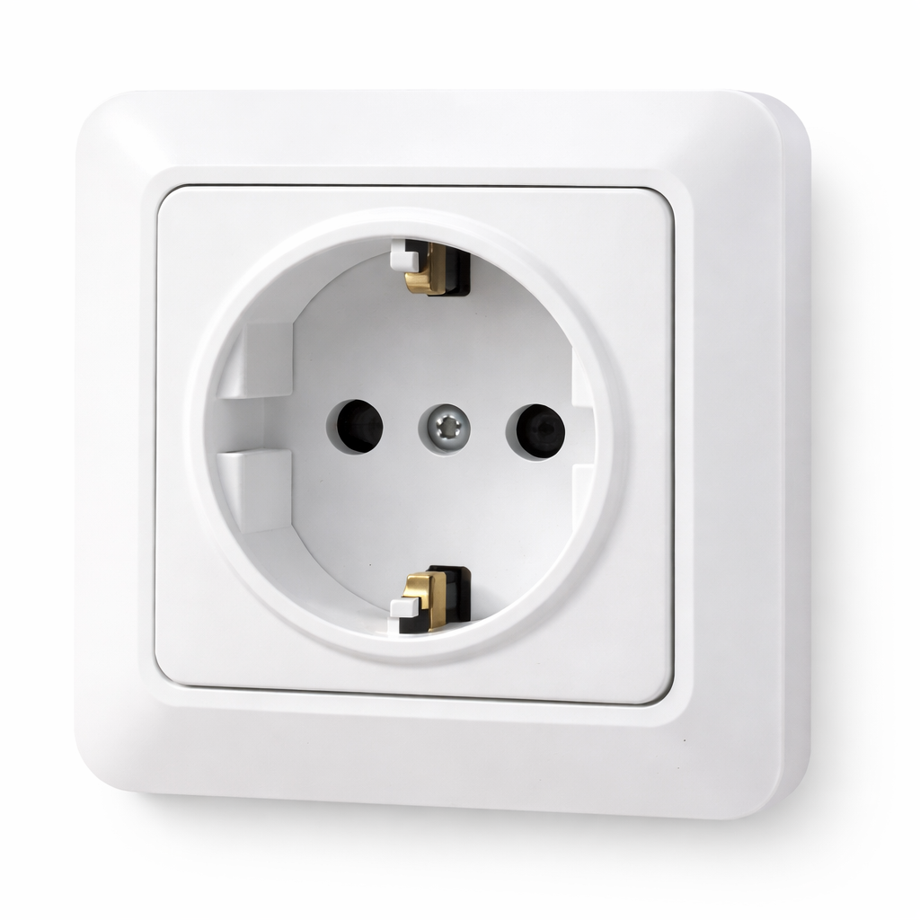 Vägguttag 1-Väg