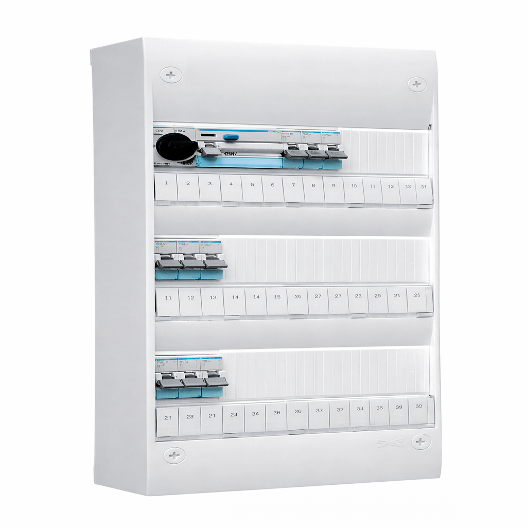 Elcentral 13x3 Säkringscentral (39 moduler)